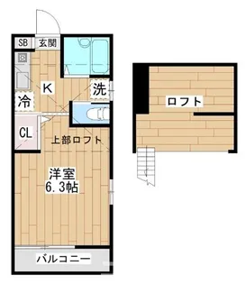メゾン・エピ【1階】の間取り