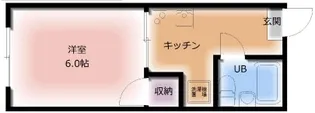 シティハイムメープル【2階】の間取り