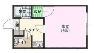 ジュピター山代【2階】の間取り