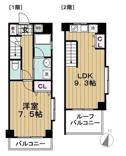ソリッドクレストディーワンの間取り