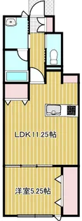 Chor Chor Nori高松 B棟【1階】の間取り