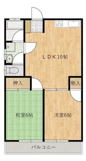 クリーンハイツ【1階】の間取り