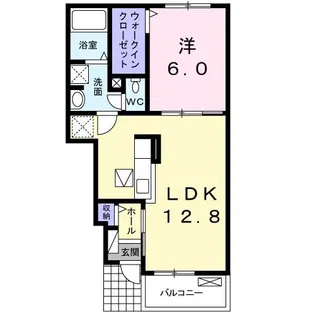フラワー【1階】の間取り