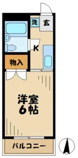 タニーハイツ【2階】の間取り