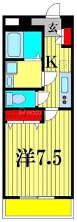 ポワール・K【4階】の間取り