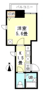 グランビュー御茶ノ水【2階】の間取り