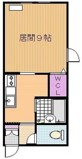 メゾンヴェール【1階】の間取り