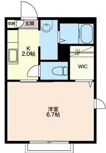 ソレイユ杉並 II【1階】の間取り