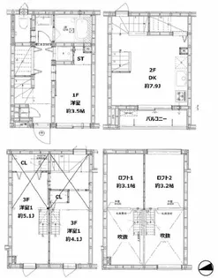 グランティーズ大森【3階】の間取り