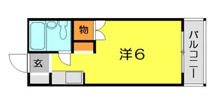 名神ハイツ【3階】の間取り