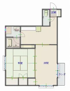 アサノウィロー (102)【1階】の間取り