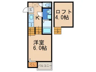 ヴェルディ香椎駅前【1階】の間取り