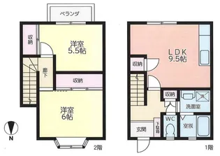 神奈川県横浜市戸塚区汲沢5【一戸建】の間取り
