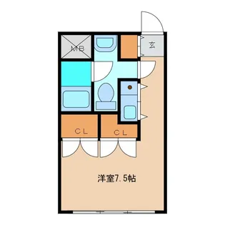 ハッカーアパートメント【2階】の間取り