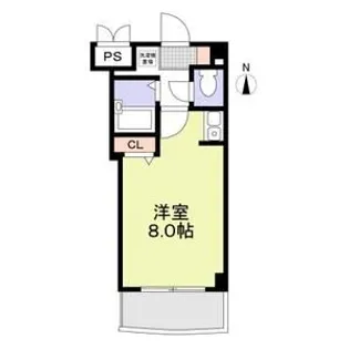 グランヴィア徳川【6階】の間取り