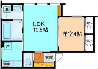 INTEGRAL Garden【1階】の間取り
