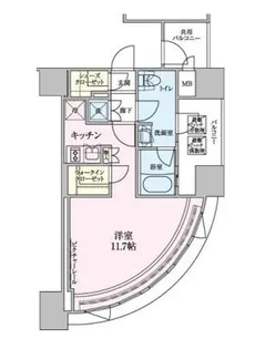 ザ・レジデンス赤坂檜町【6階】の間取り