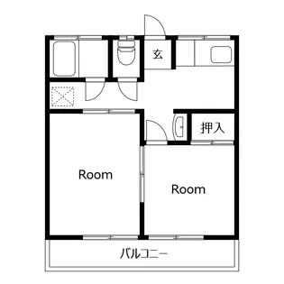 徳島県徳島市上助任町天神【一戸建】の間取り