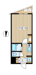 ジュエル荻窪参番館【2階】の間取り