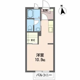 エル・シャンテB【1階】の間取り