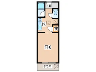 翆ハイツ【2階】の間取り