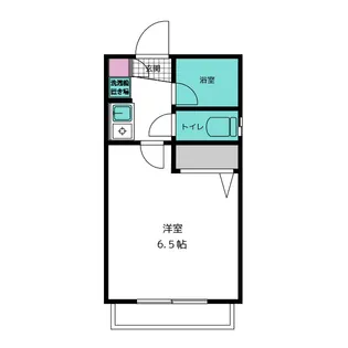 コーポ森田【1階】の間取り