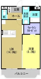 ブラウニーN【1階】の間取り