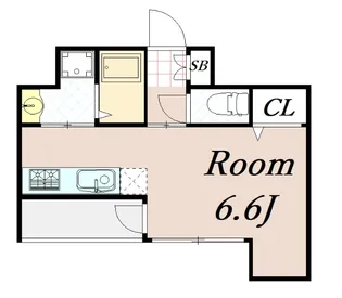 グラマシー京都【2階】の間取り