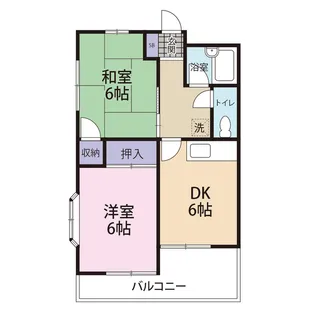 メルシー神山【2階】の間取り