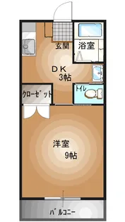 岩崎マンション【2階】の間取り