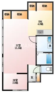 長崎県長崎市油木町【一戸建】の間取り