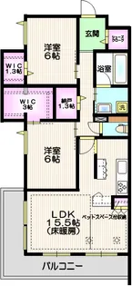 埼玉県さいたま市北区日進町2【マンション】の間取り