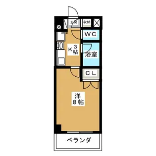 レージュ城西【2階】の間取り