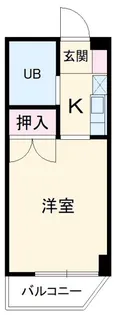 楠元北館【3階】の間取り
