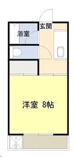 ラフォーレ恒久A棟【2階】の間取り