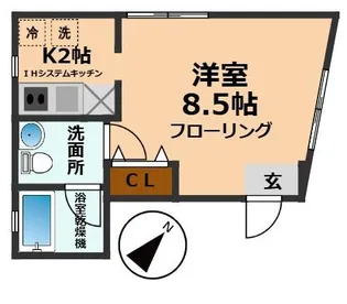 東京都杉並区上高井戸3【マンション】の間取り