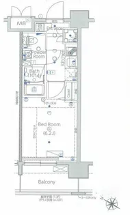 L’AVENIR Station tower【1階】の間取り