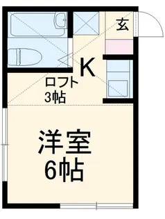 ブルーウィング【2階】の間取り
