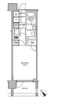 カスタリア大塚【8階】の間取り