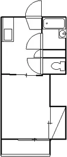 コーポ長島【1階】の間取り