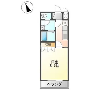 埼玉県さいたま市西区大字土屋【アパート】の間取り
