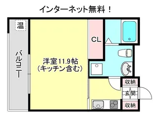 Riche 葵【3階】の間取り