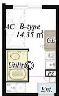 プラチナフォルム上野秋葉原III【3階】の間取り