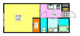 イーストパレスY-8【2階】の間取り