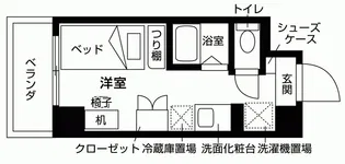 プライマルD三鷹【3階】の間取り