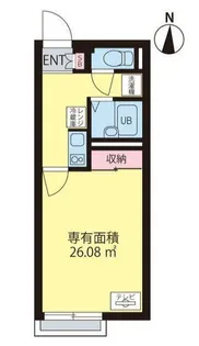 カーサロイヤル東所沢【2階】の間取り