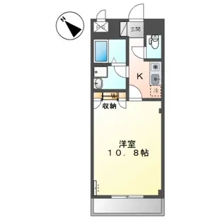 広島県福山市東深津町4【アパート】の間取り