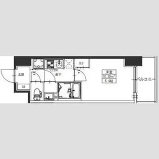 S-RESIDENCE堺湊駅前azure【14階】の間取り