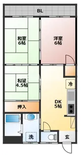 サンシャイン富士見【3階】の間取り