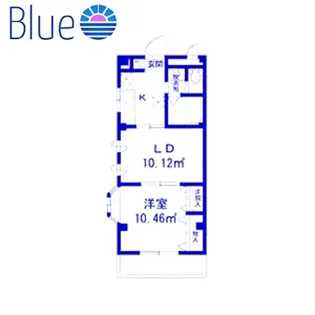 クレスト新羽【2階】の間取り